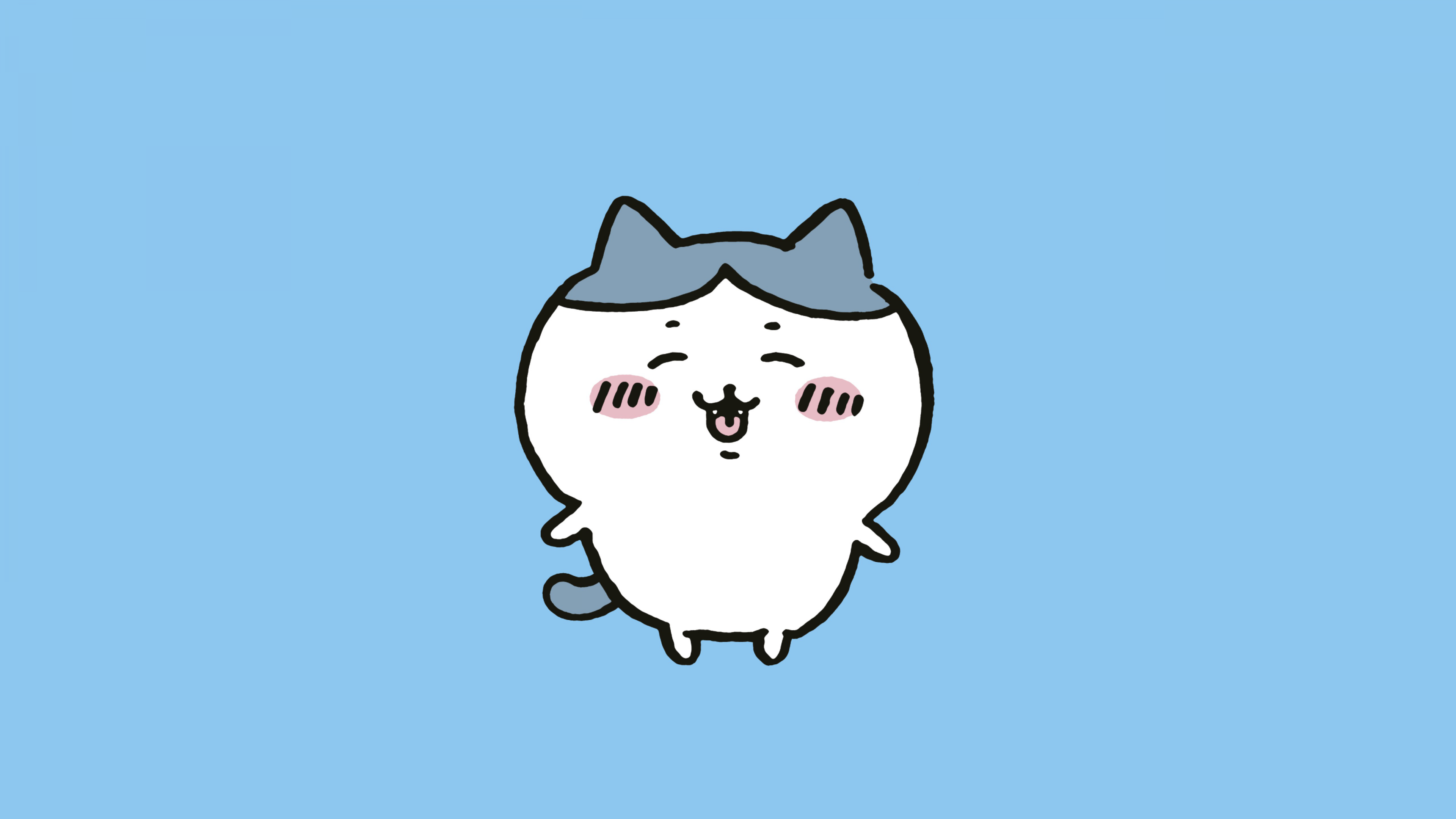 Hachiware Wallpaper 4K, Chiikawa