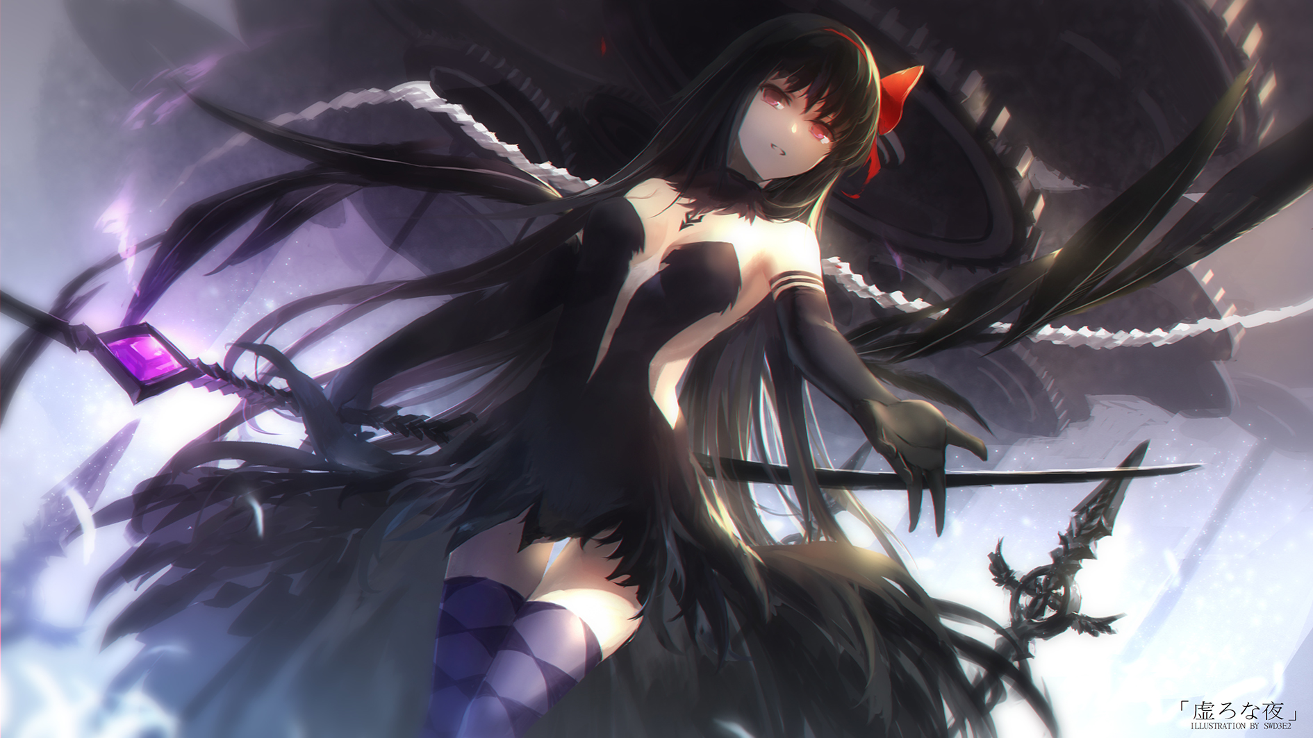 Homura Akemi HD Wallpaper Magi