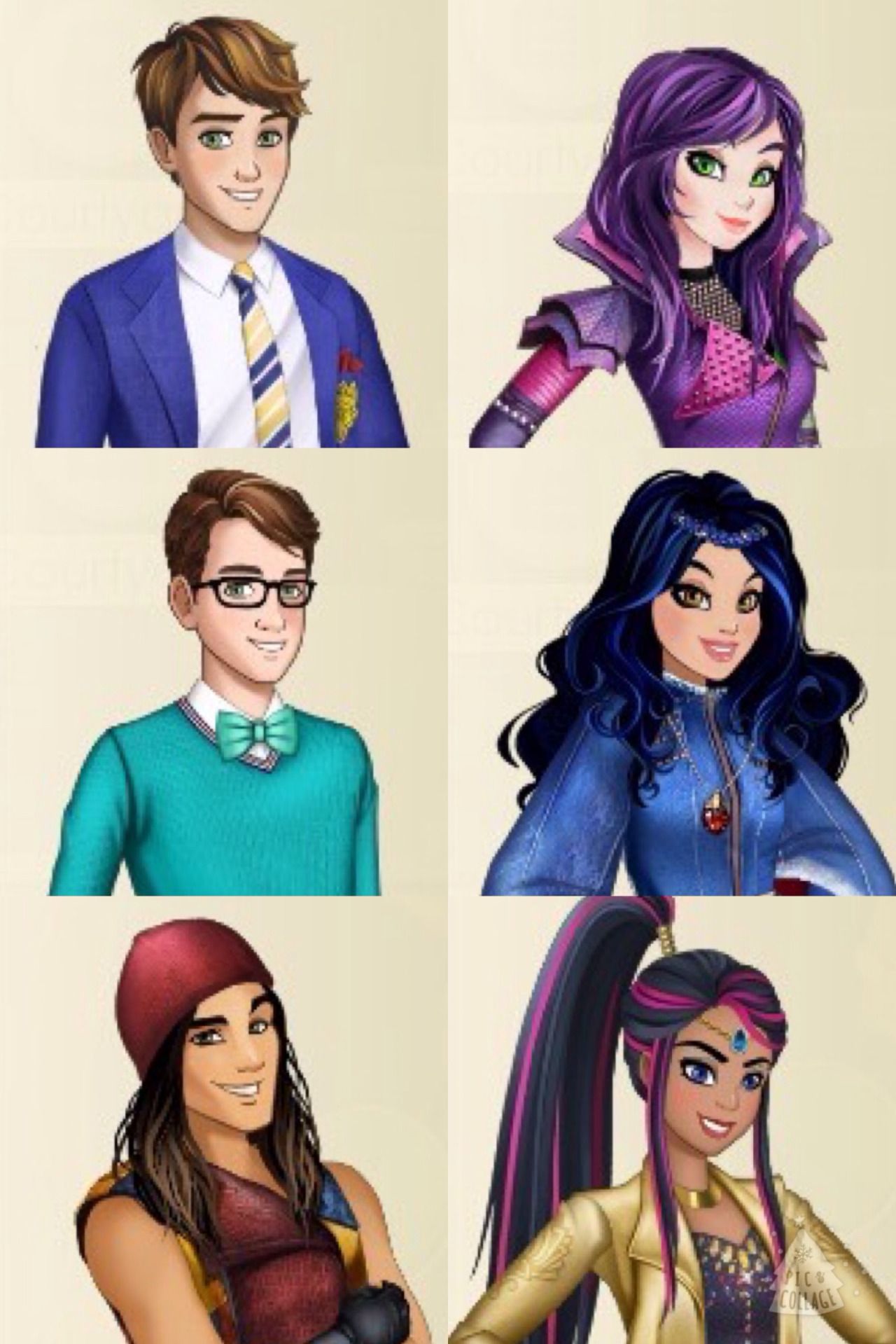 descendants disney fan art