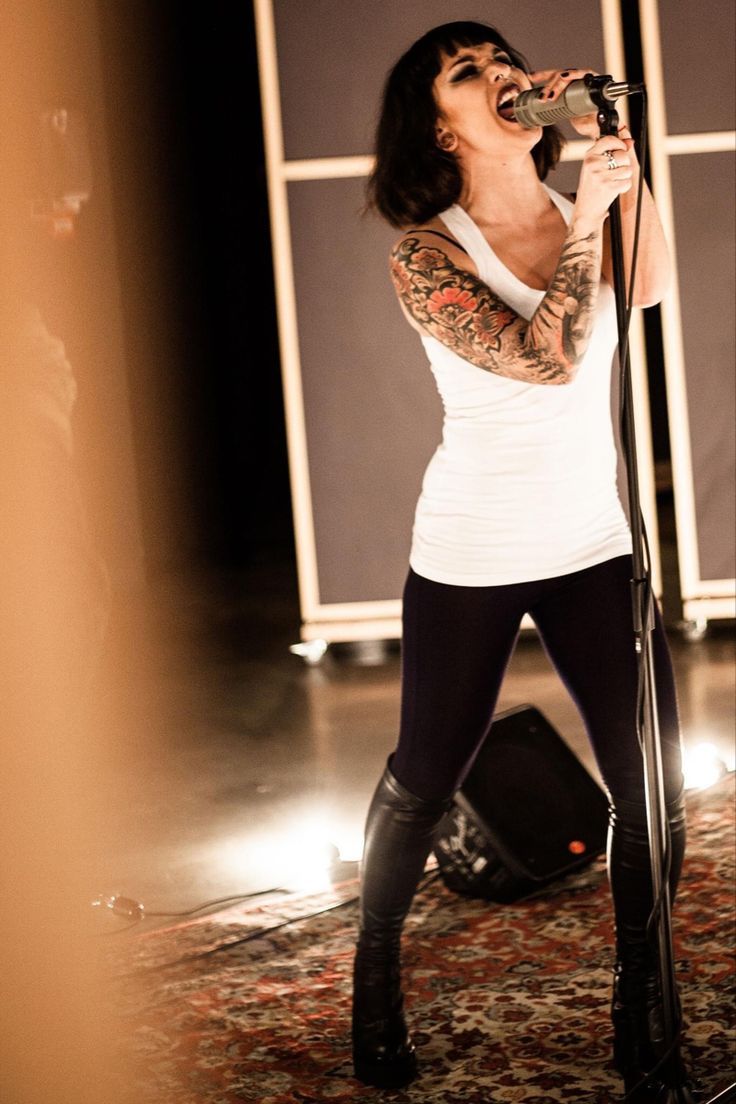 Tatiana Shmayluk from Jinjer. Heavy
