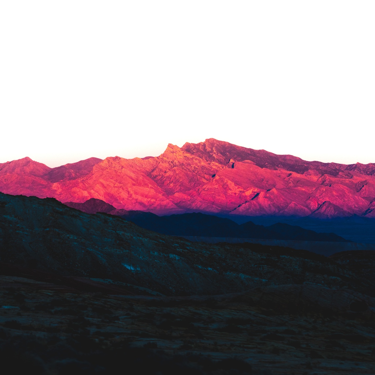 Purple Mountains Wallpaper 4K, Nevada