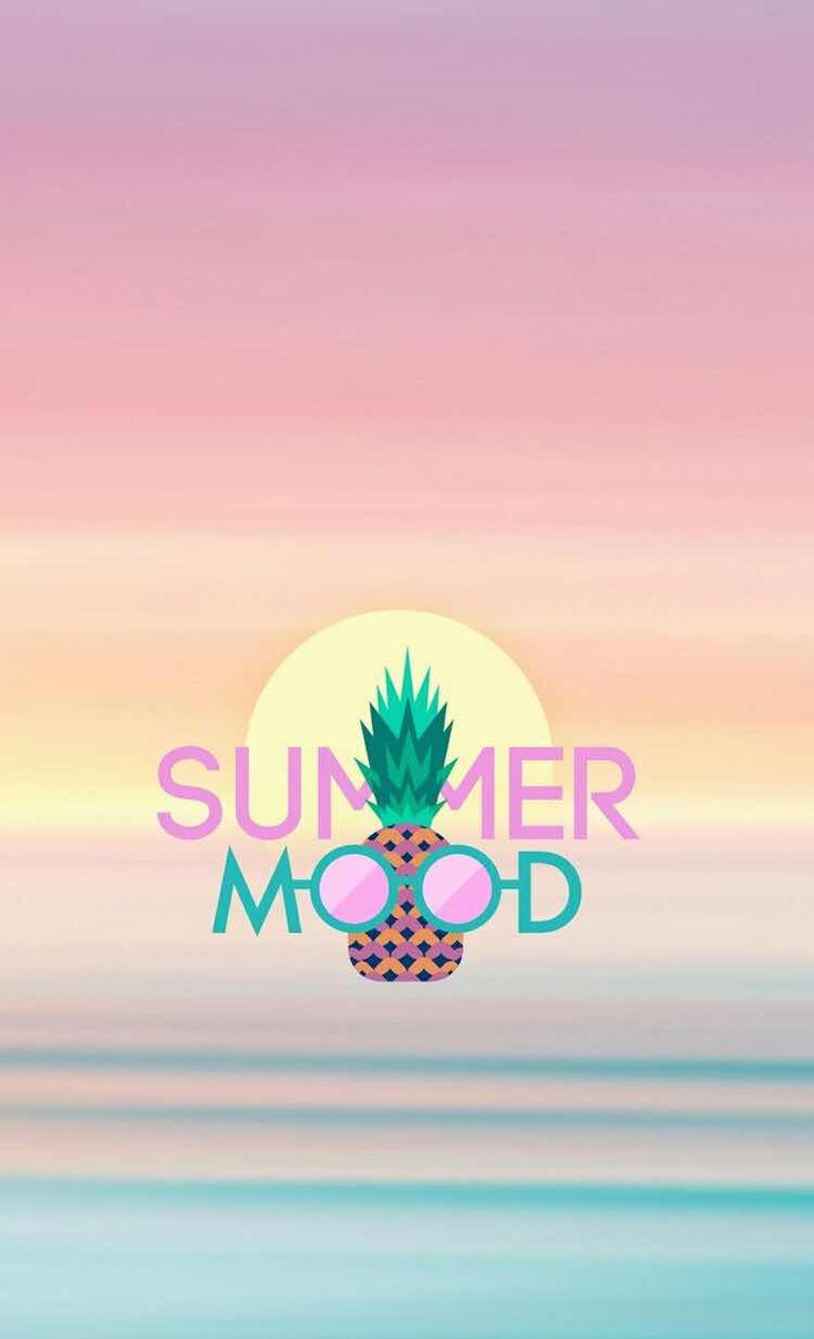 Summer Mood Pastel Wallpaper for iPhone
