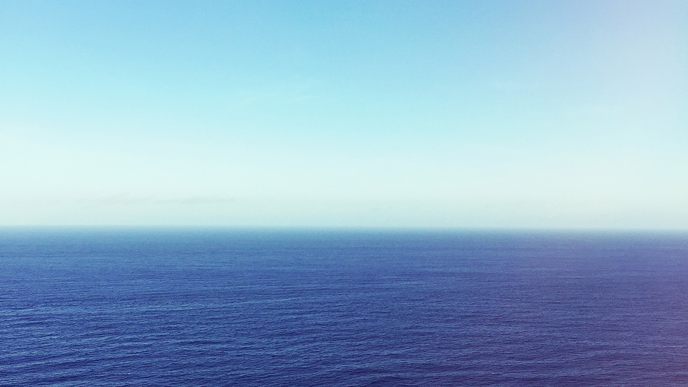 Calm Sea Blue Ocean Water Summer