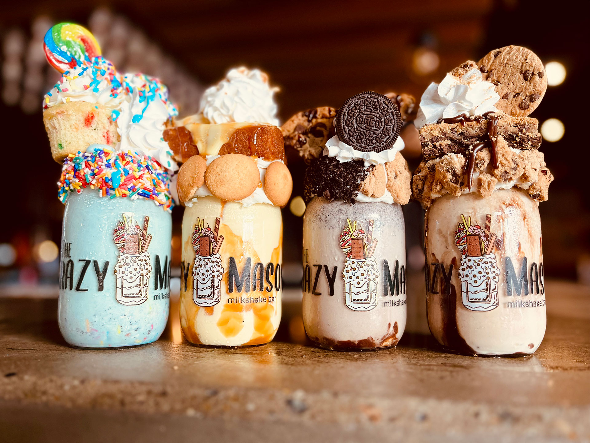 The Crazy Mason Milkshake Bar