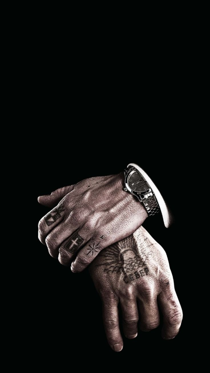 Black Mafia Watch iPhone Wallpaper