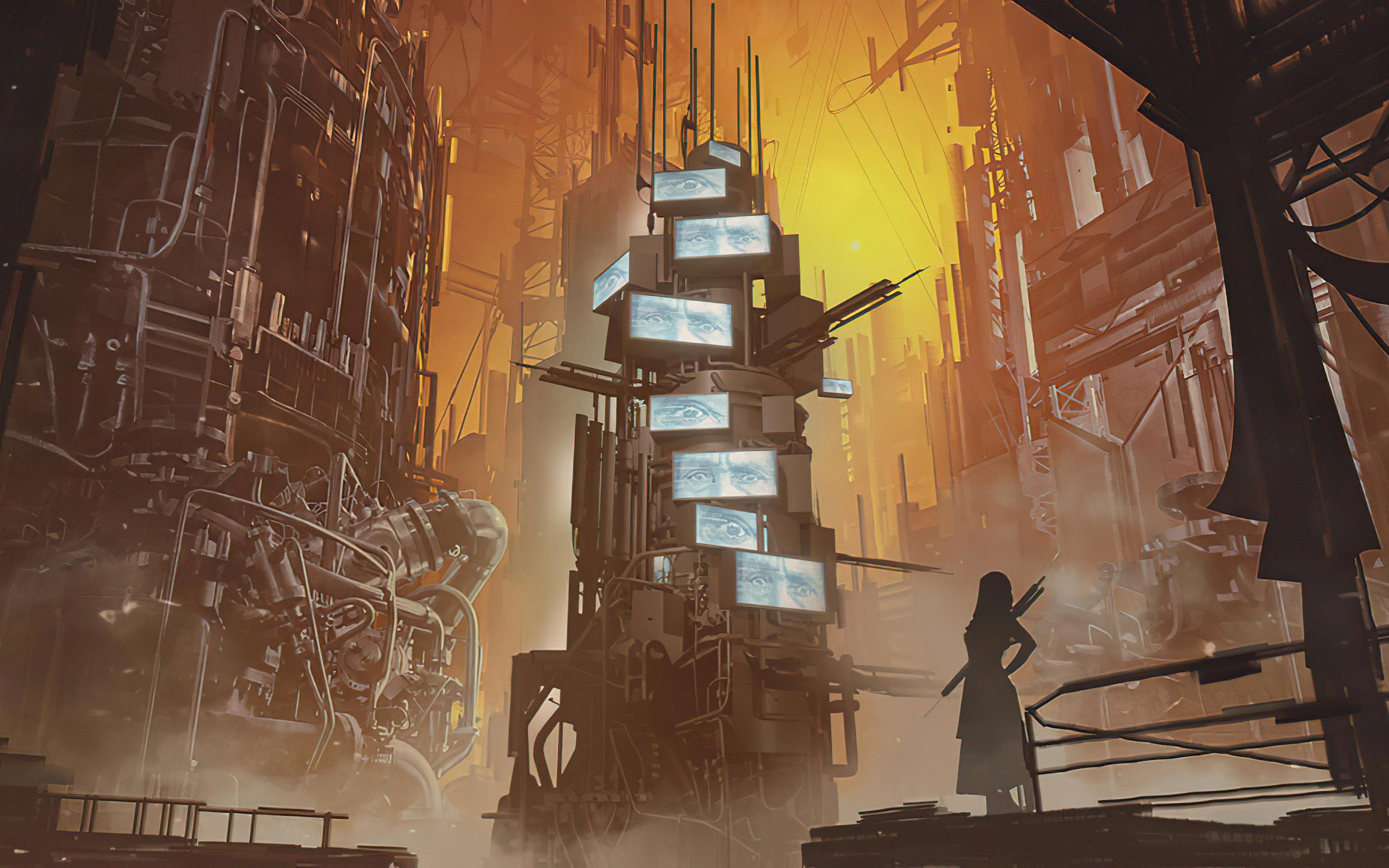 Dystopian City Concept 5k