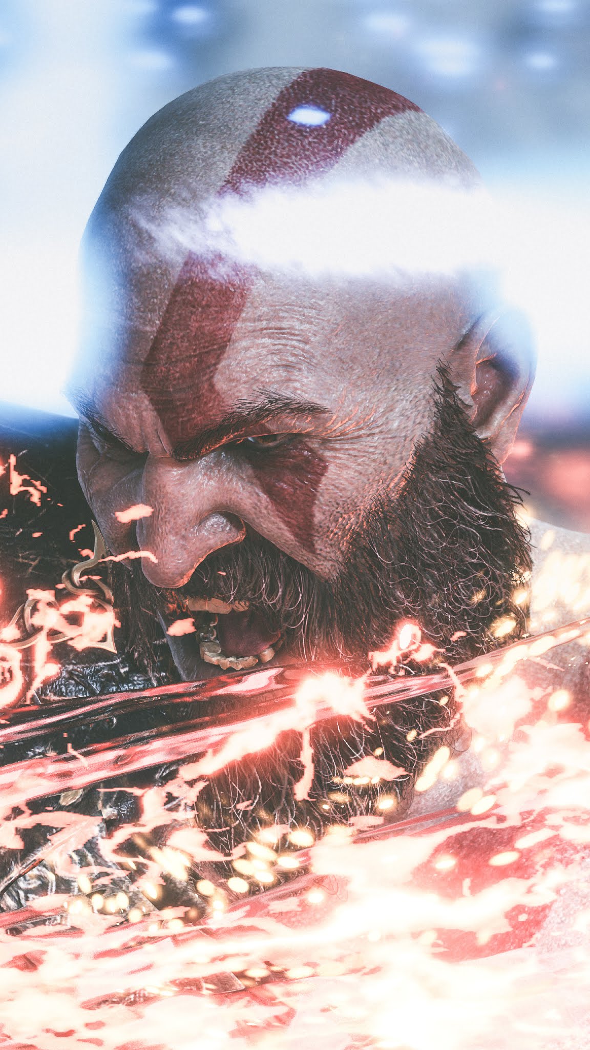 Kratos of war 4 game mobile wallpaper Mobile Walls