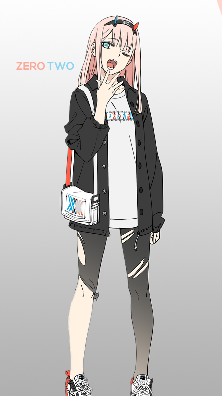 Zero Two (Darling In The FranXX) Phone