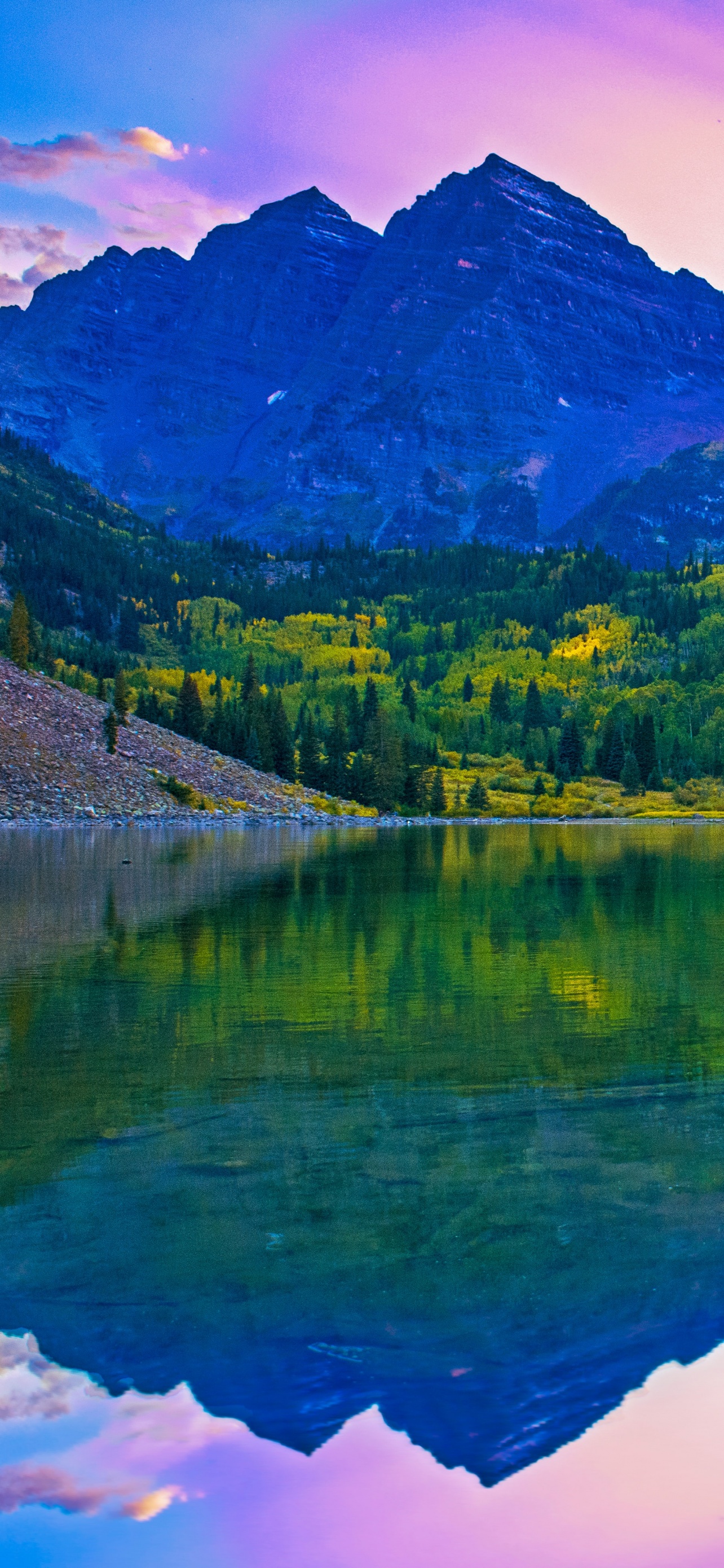 Rocky Mountains Wallpaper 4K, Lake