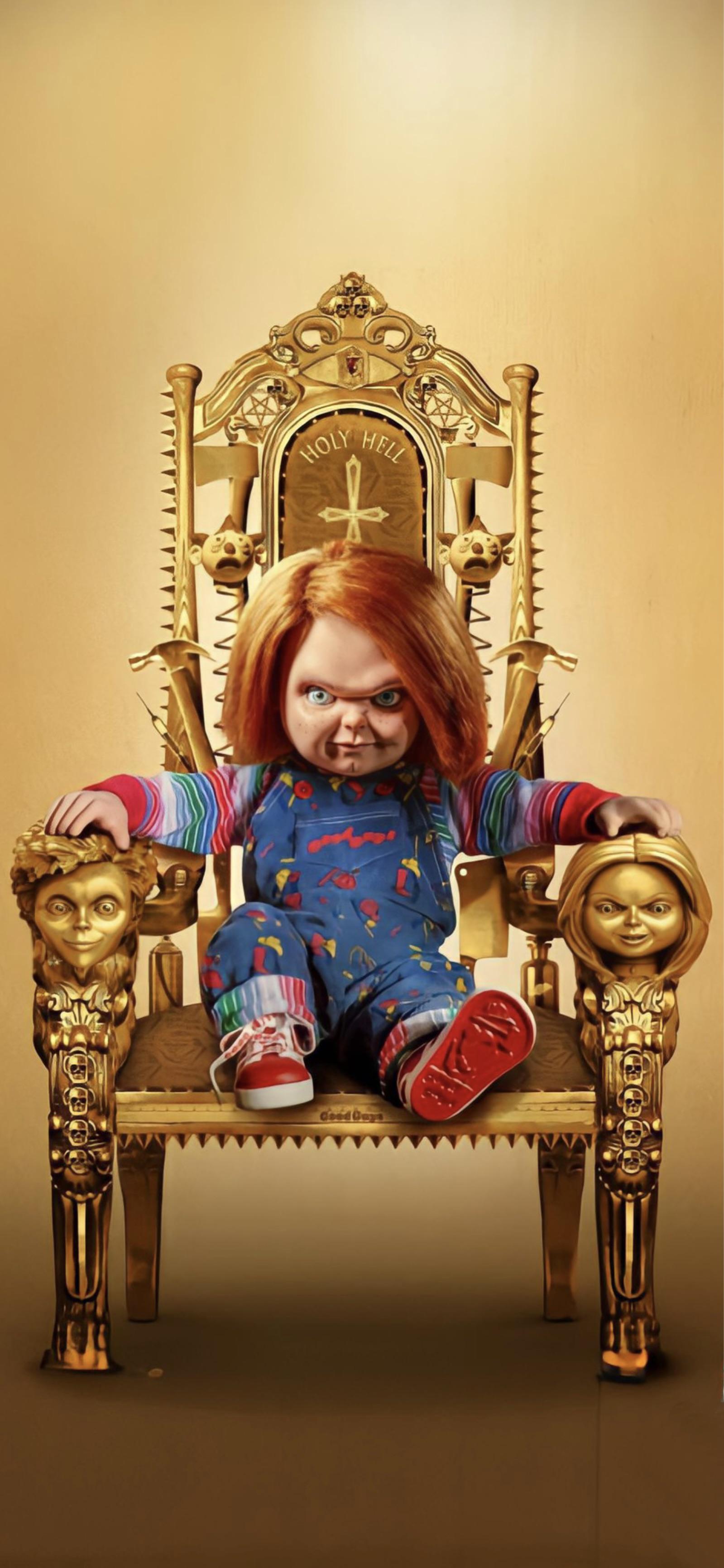 Chucky IPhone Lock Screen Wallpaper I