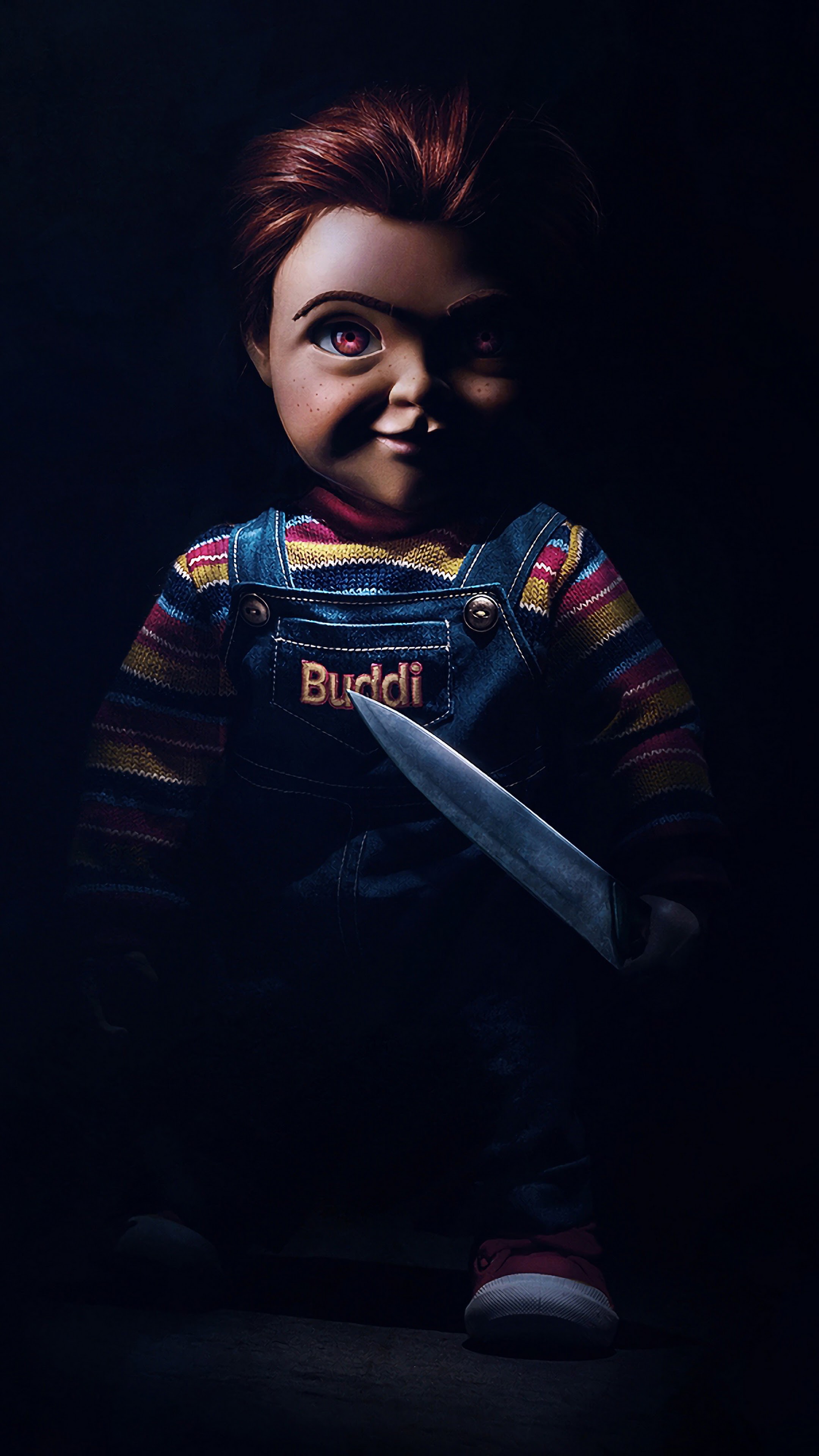 Child's Play Chucky Knife 4K Wallpaper