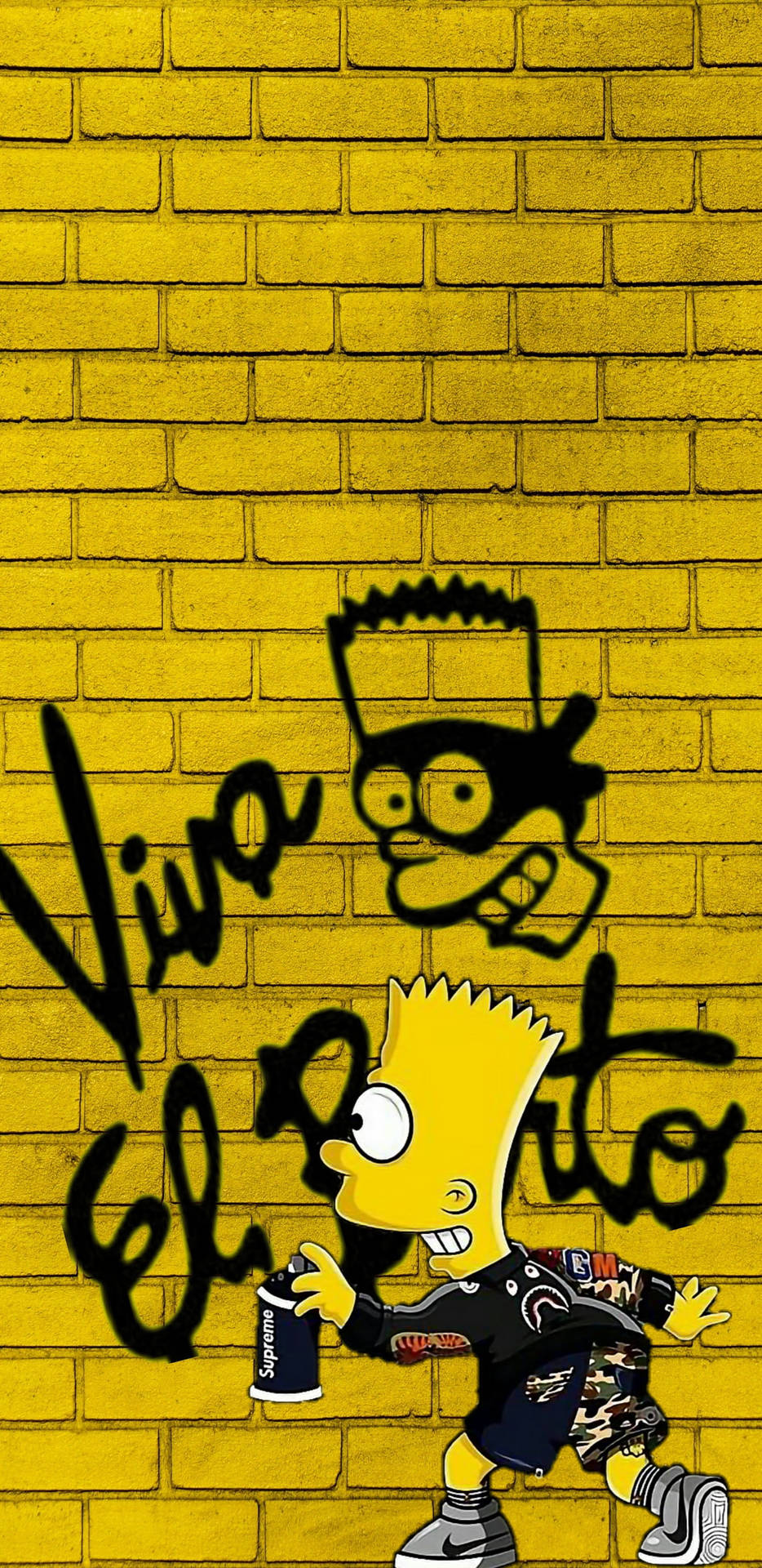 Download free Bart Simpson Wall
