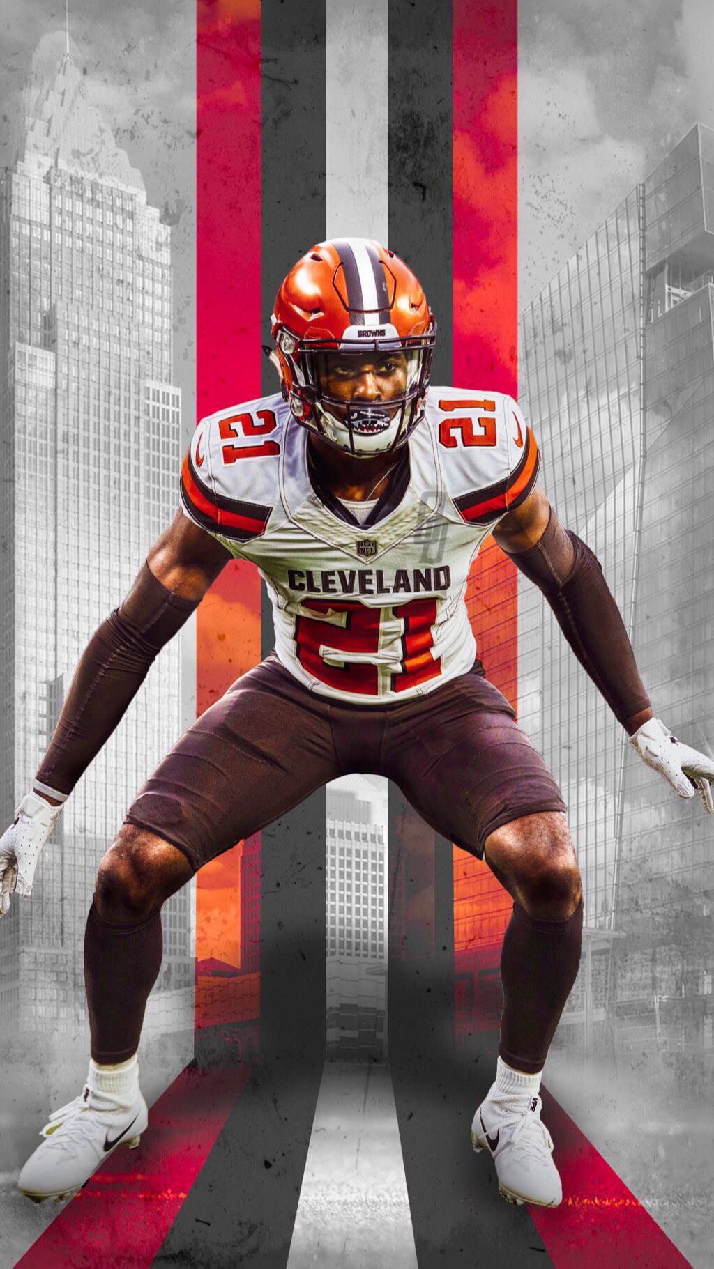 Denzel Ward IPhone wallpaper - Behance