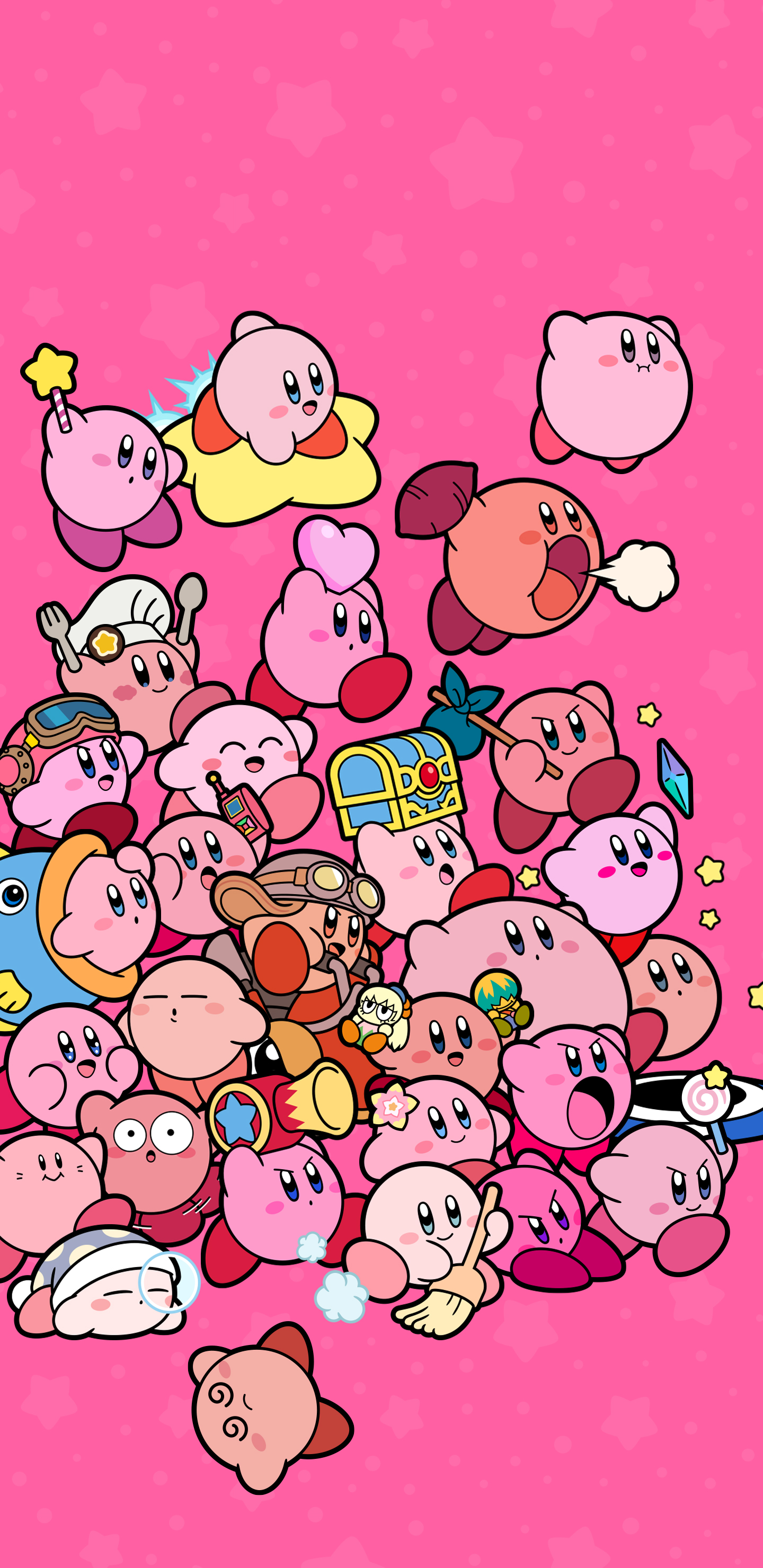 30th Anniversary Kirbys Wallpaper
