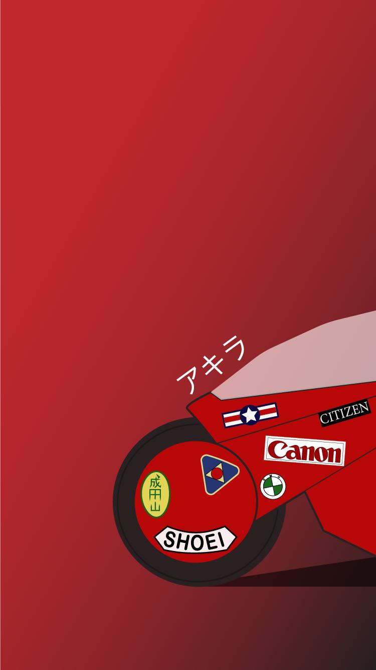 Designed an Akira Phone wallpaper