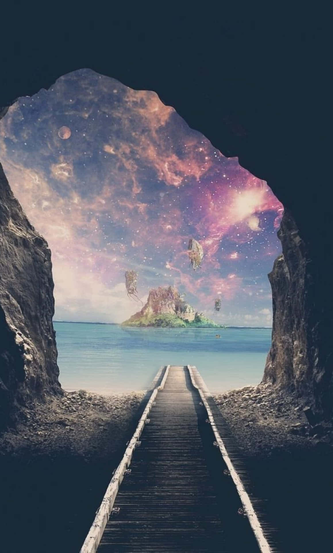 Cave Heaven Background