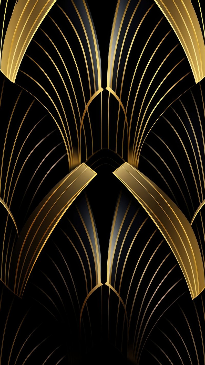 Art Deco Phone Wallpaper Image. Free