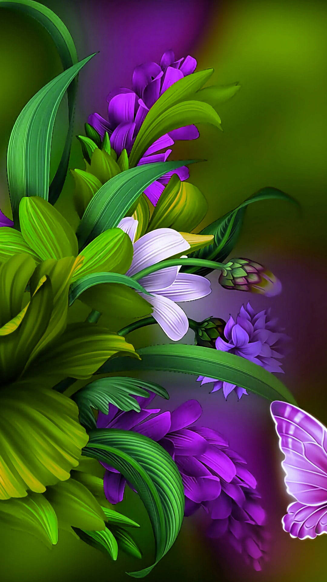 Free Flower Mobile HD Wallpaper
