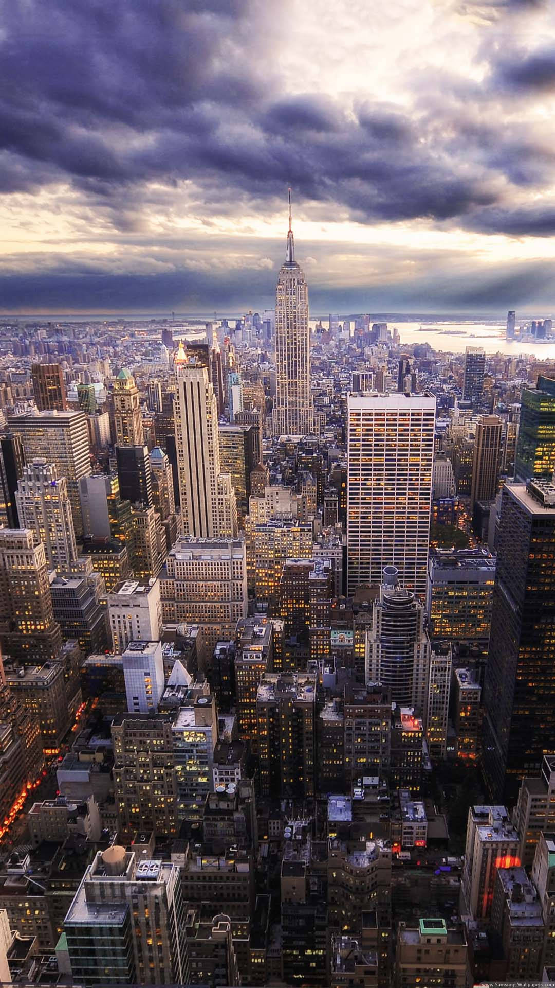 New York Skyline iPhone HD Wallpaper