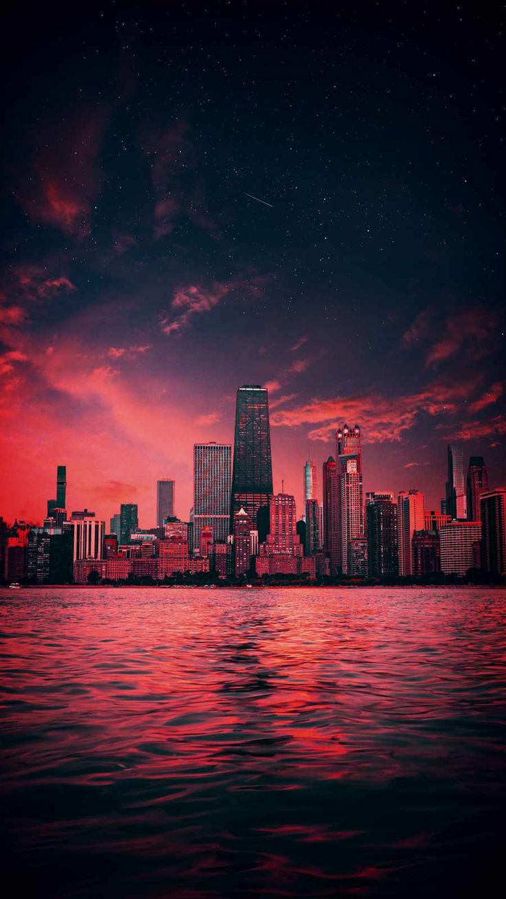 Ocean City IPhone Wallpaper