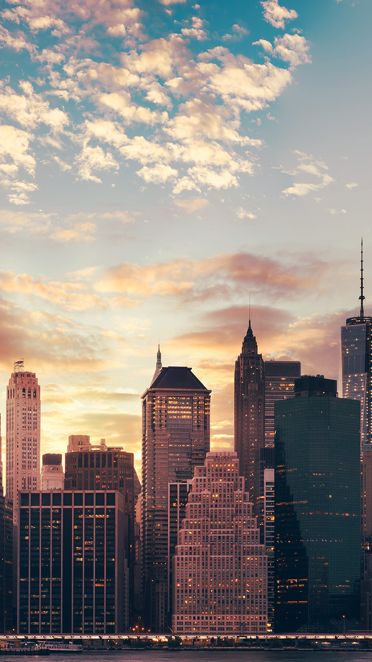 City iPhone Background Free Download