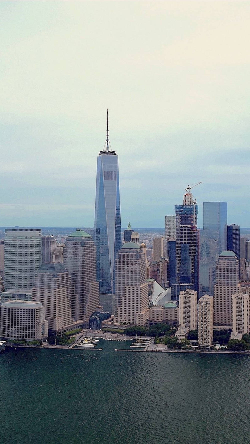 New York Skyline iPhone HD Wallpaper