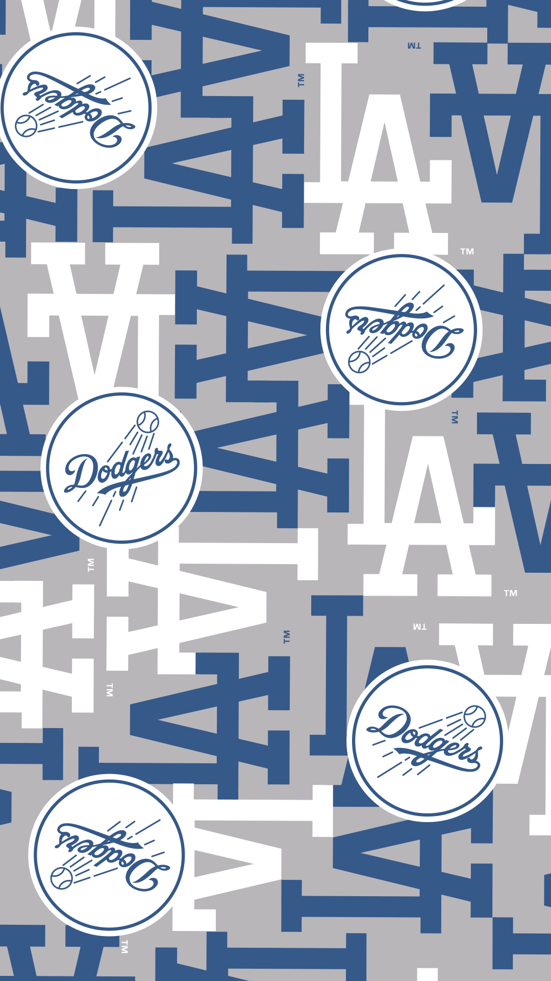 MLB Diaper Print Wallpaper