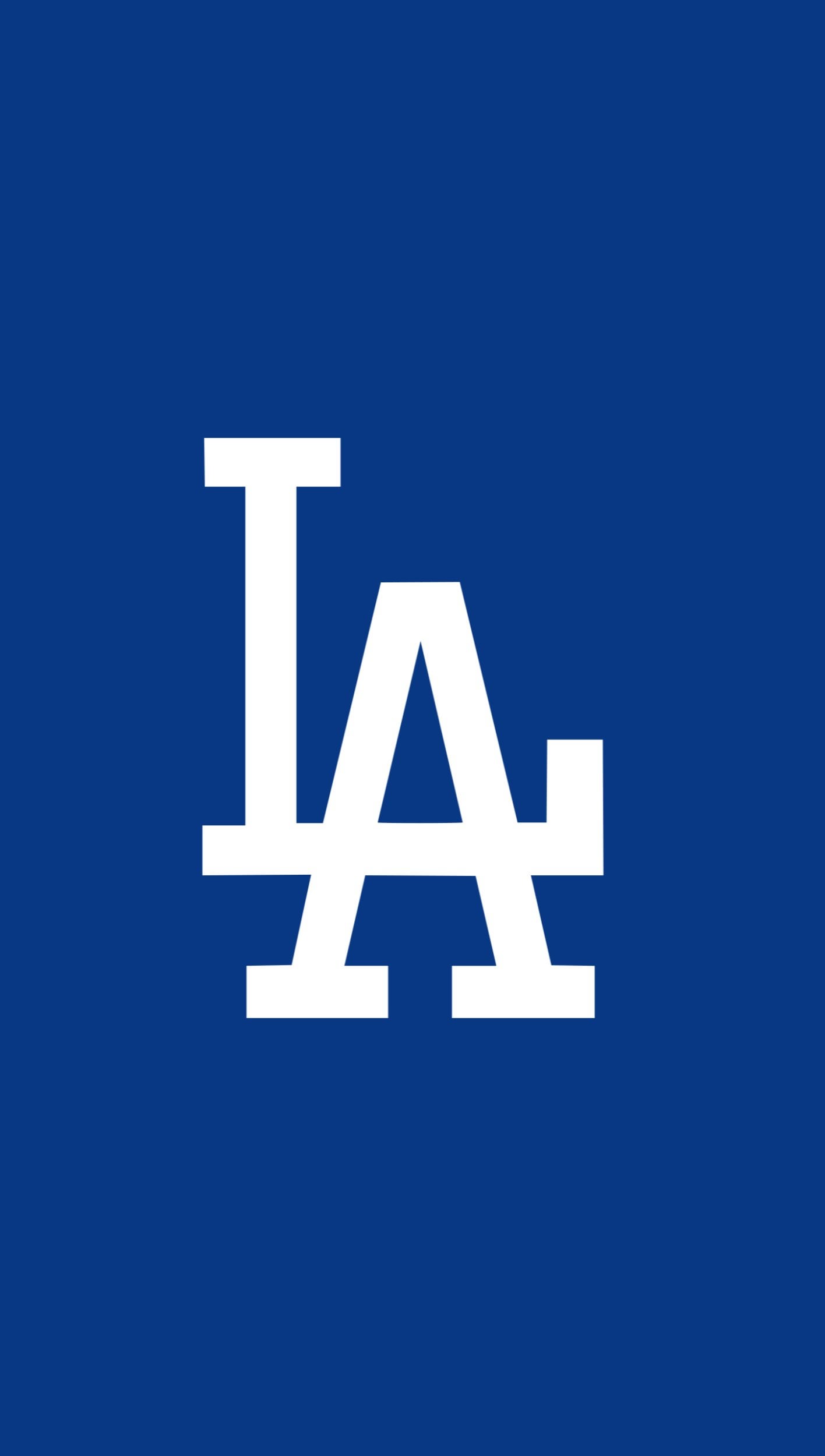 I made a few simple Dodgers wallpaper