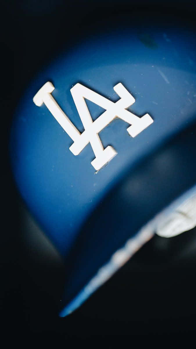 LA Dodgers Cap iPhone Wallpaper