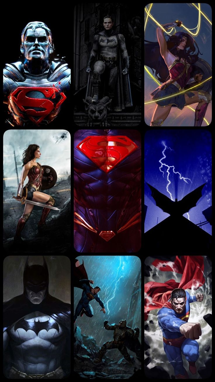 DC Super heroes phone wallpaper