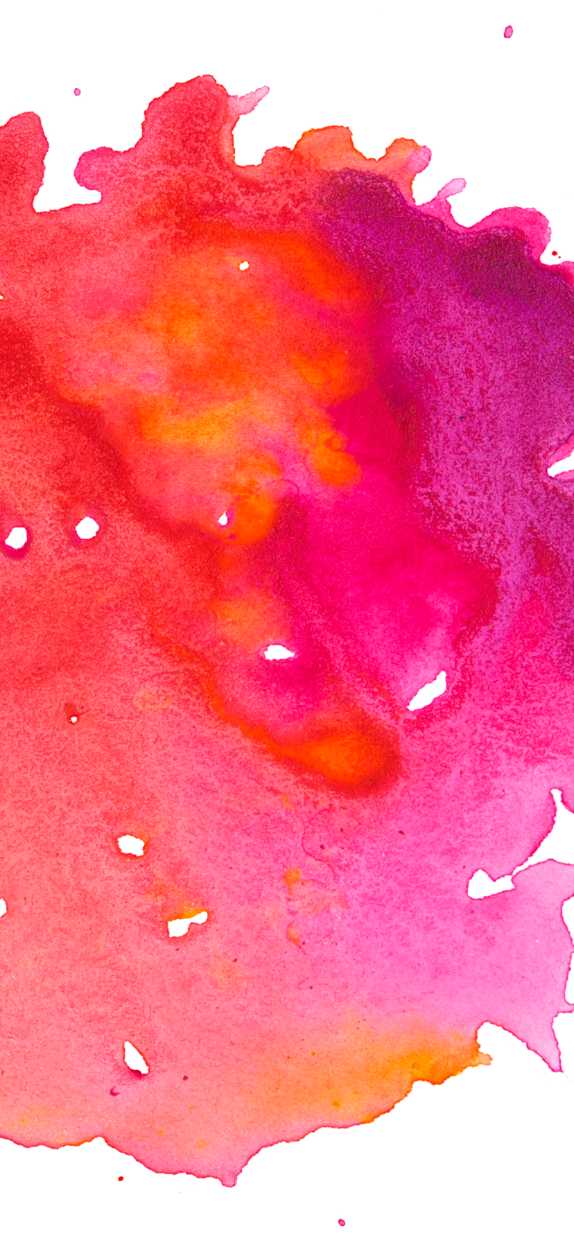Watercolor Texture Magenta Wallpaper