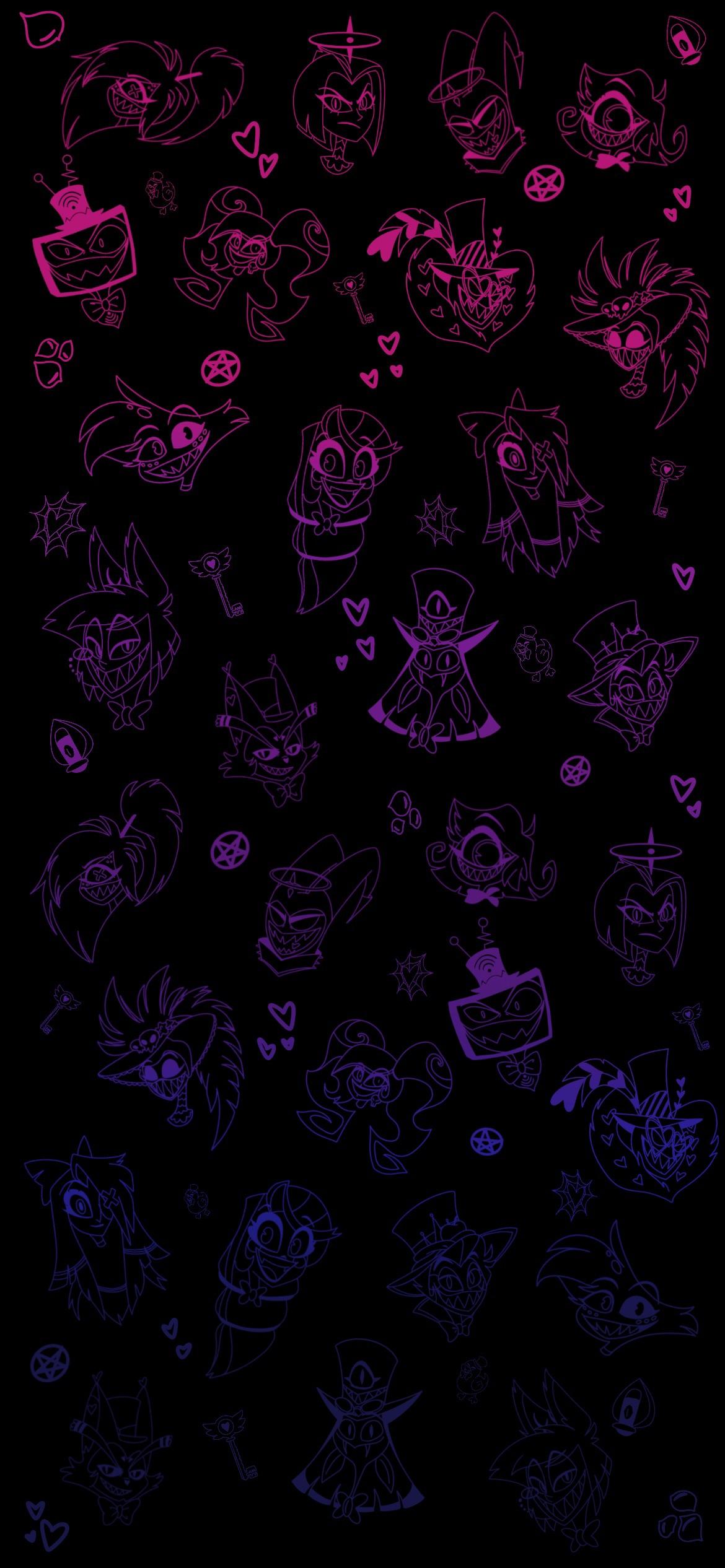 I made some phone wallpaper, r