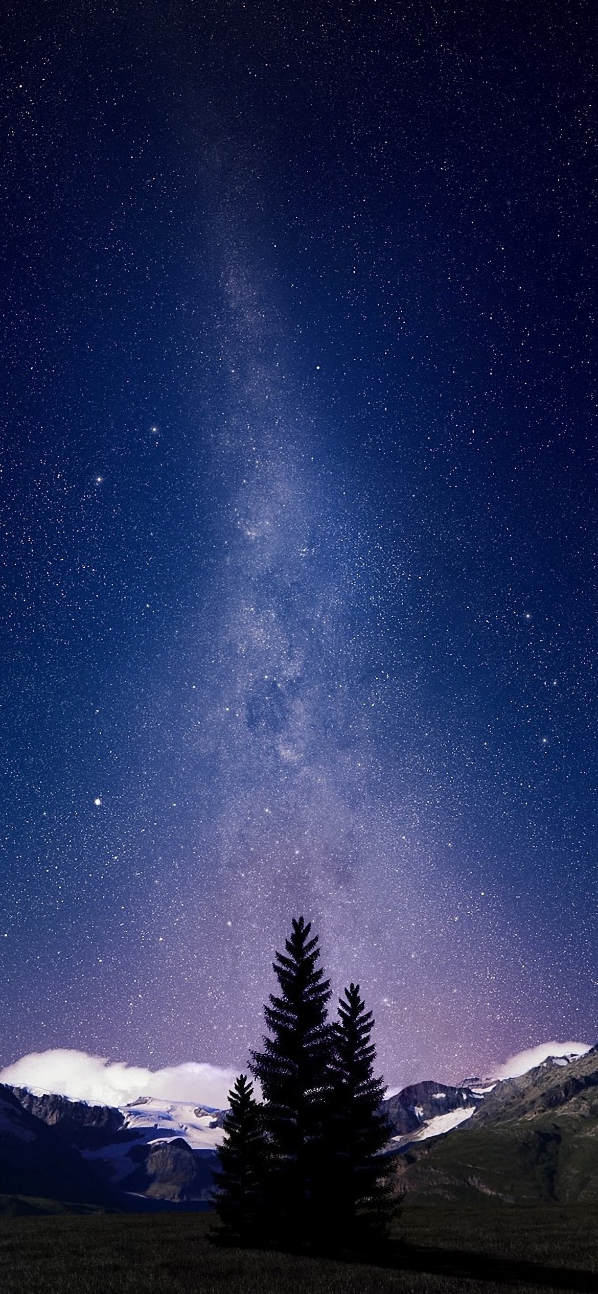 Milky Way Night Sky Stars 4K Wallpaper