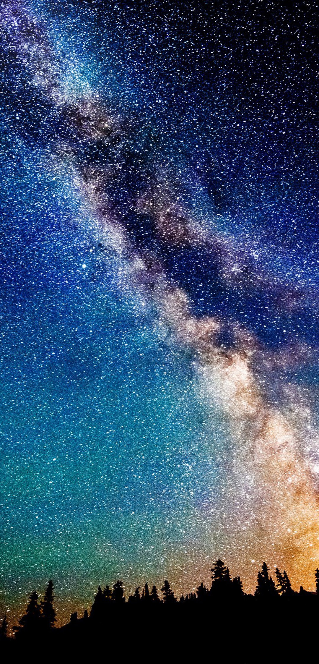 Night Sky Stars Scenery 4K Wallpaper
