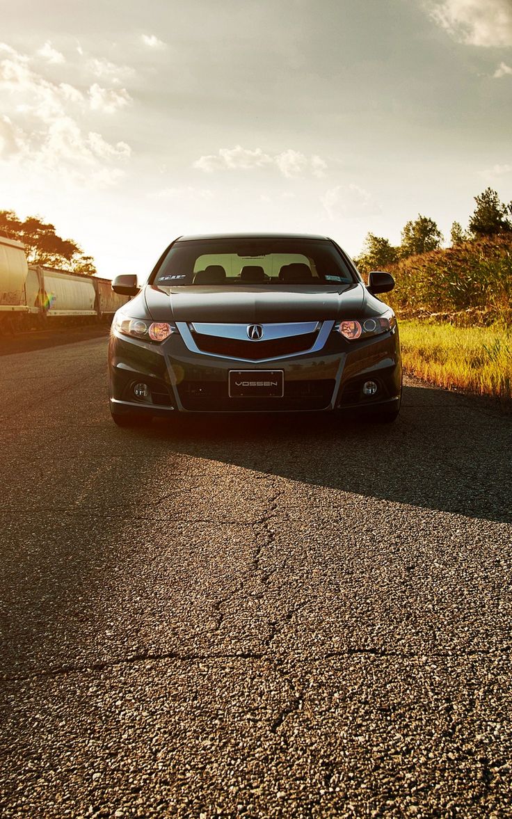 Wallpaper front view honda acura accord tsx