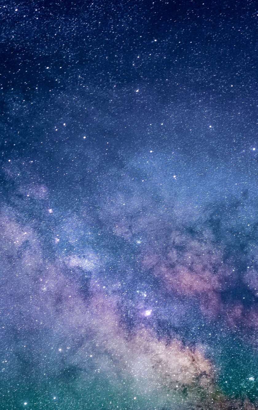 wallpaper 840x1336 starry space