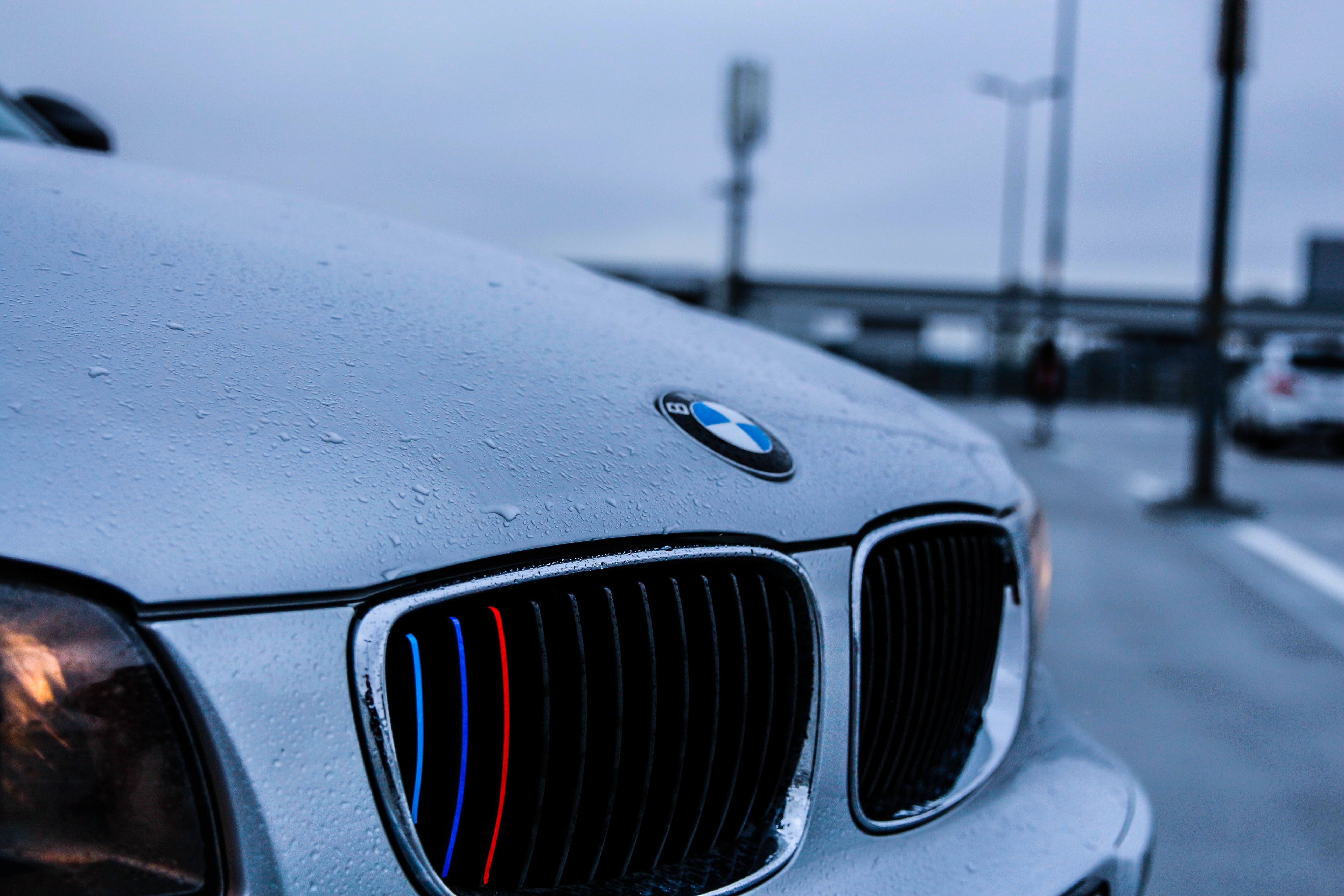 Mobile wallpaper: Bmw, Logo, Hood, Cars