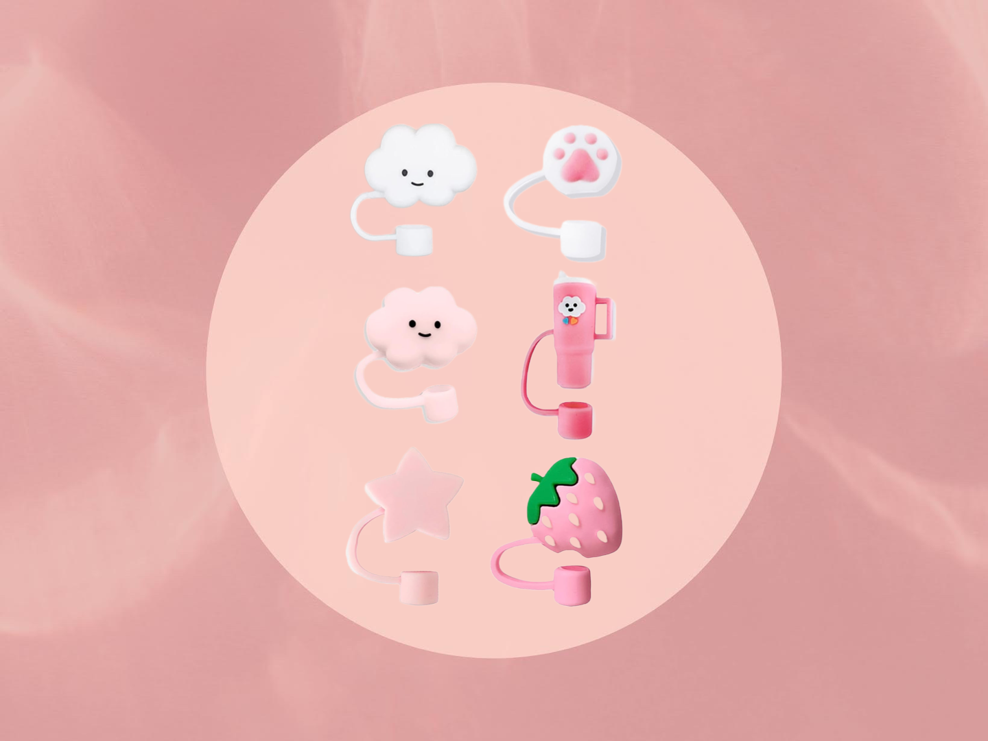 Stanley Tumbler Straw Toppers