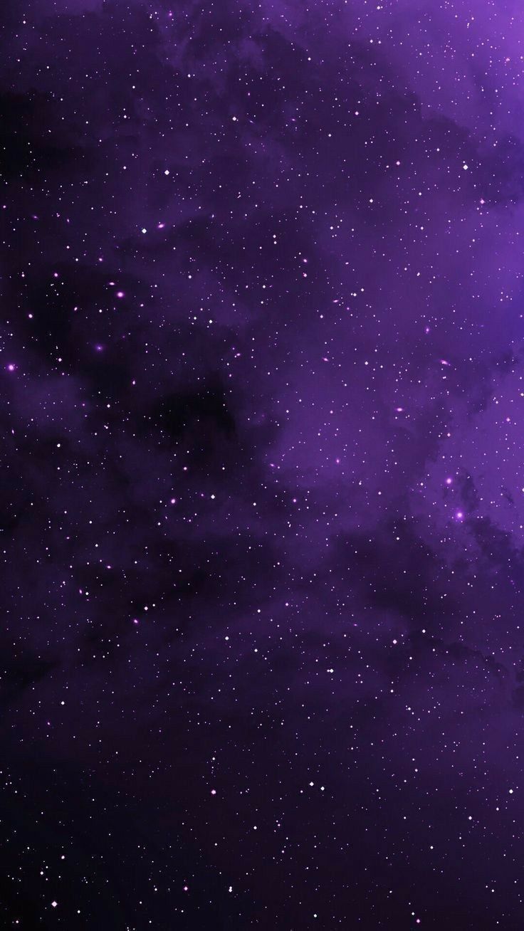 deep purple night sky