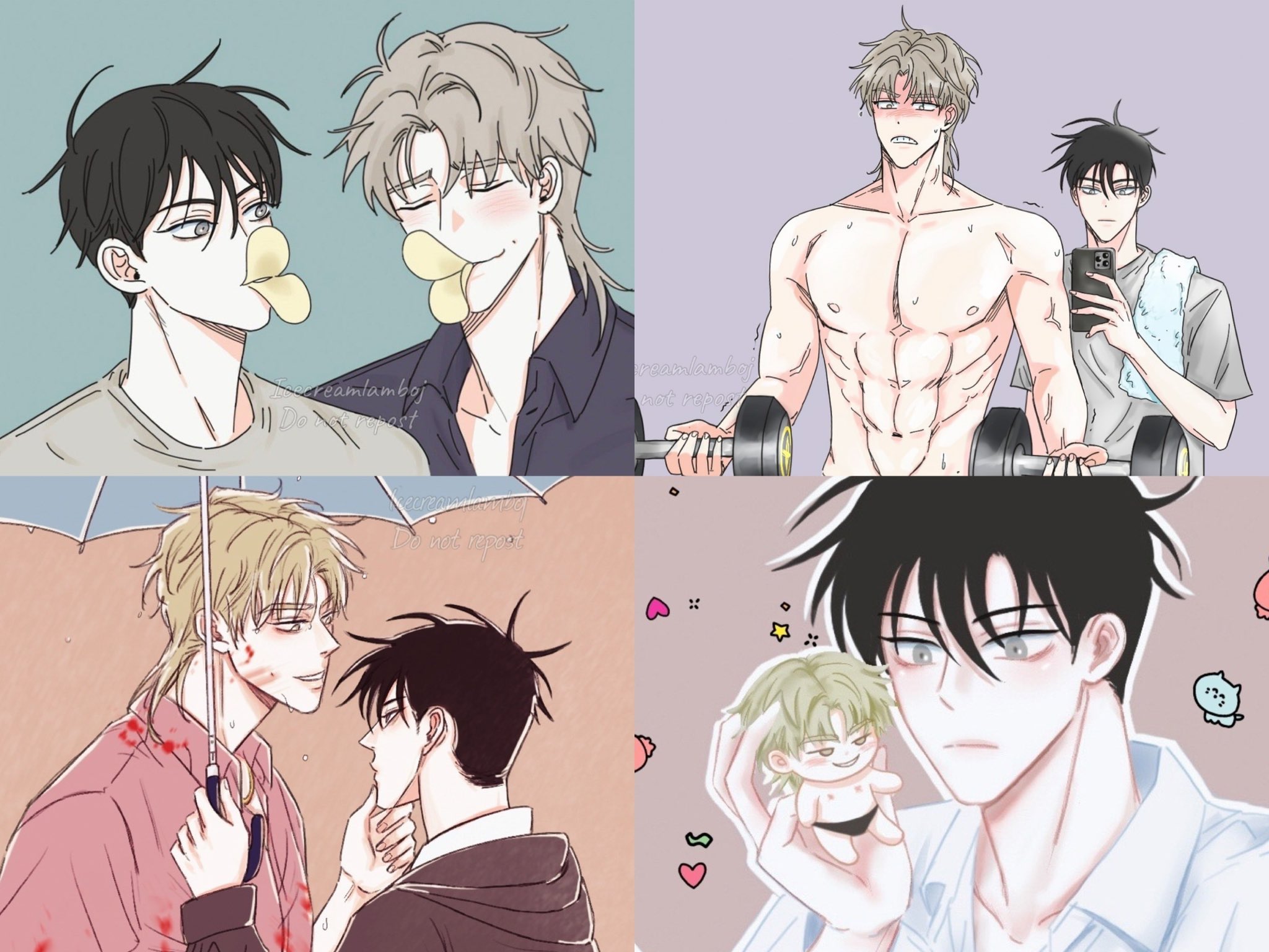 Some of my Low Tide In Twilight fanart