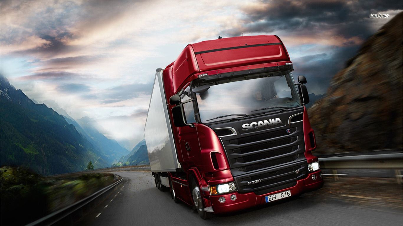 Scania V8 HD wallpaper. Trucks