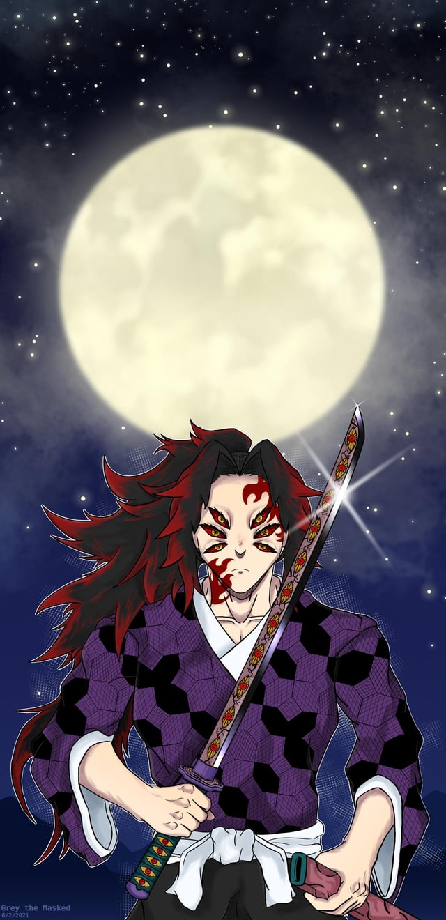 Some different wallpaper of Kokushibo