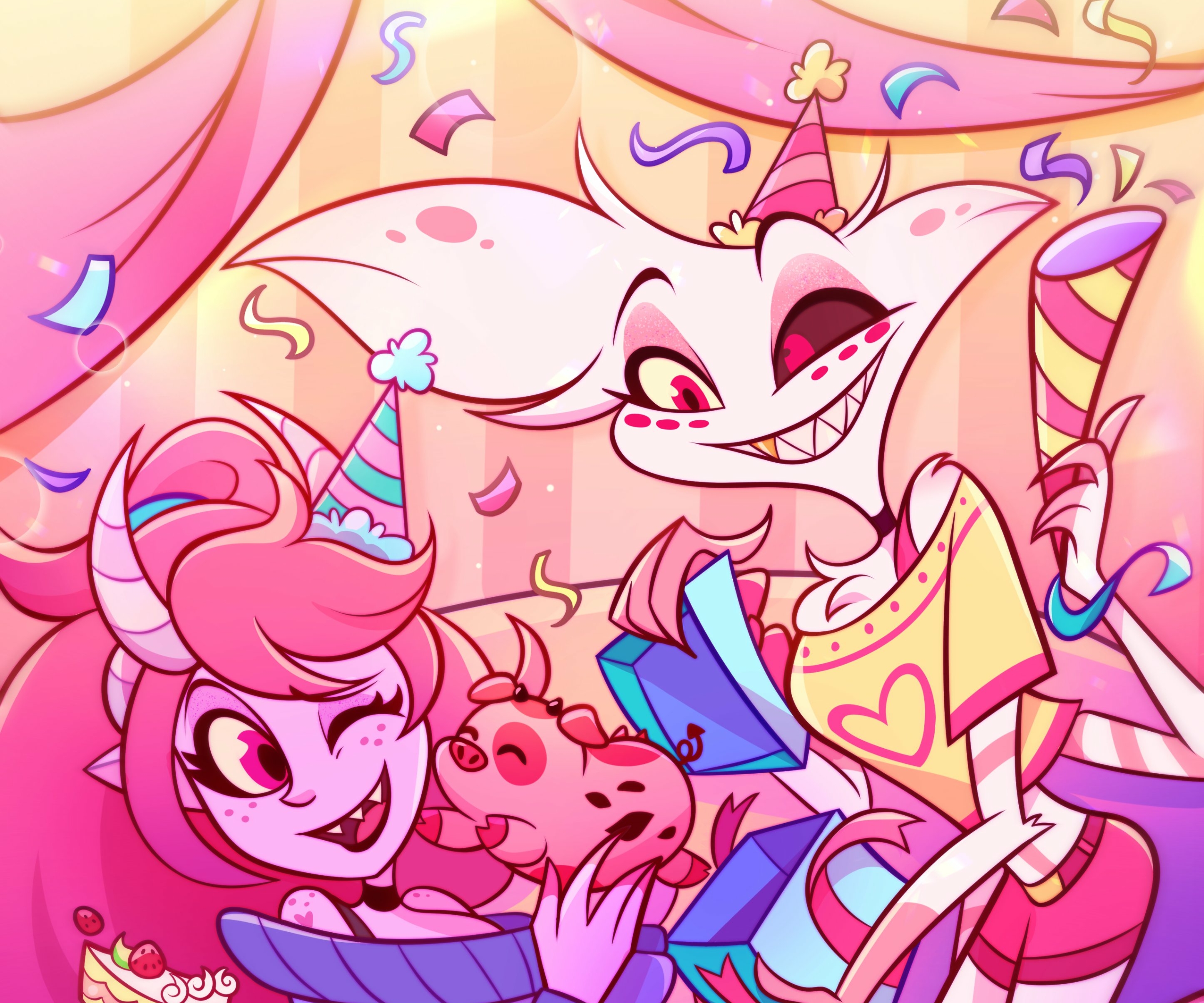 Mobile wallpaper: Tv Show, Hazbin Hotel