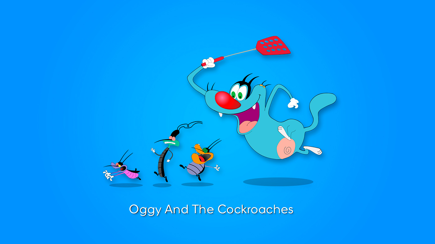 Oggy And The Cockroaches - Behance
