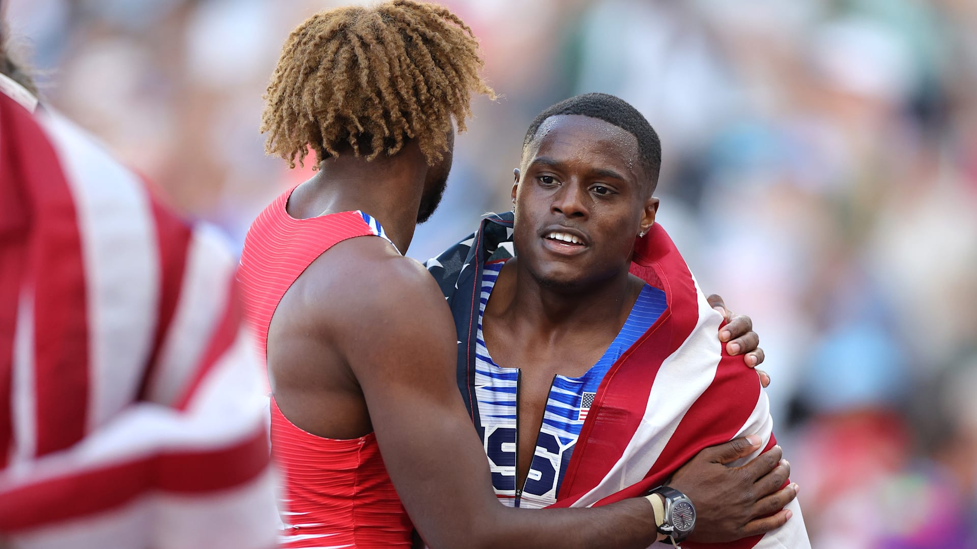 Christian Coleman beats Noah Lyles