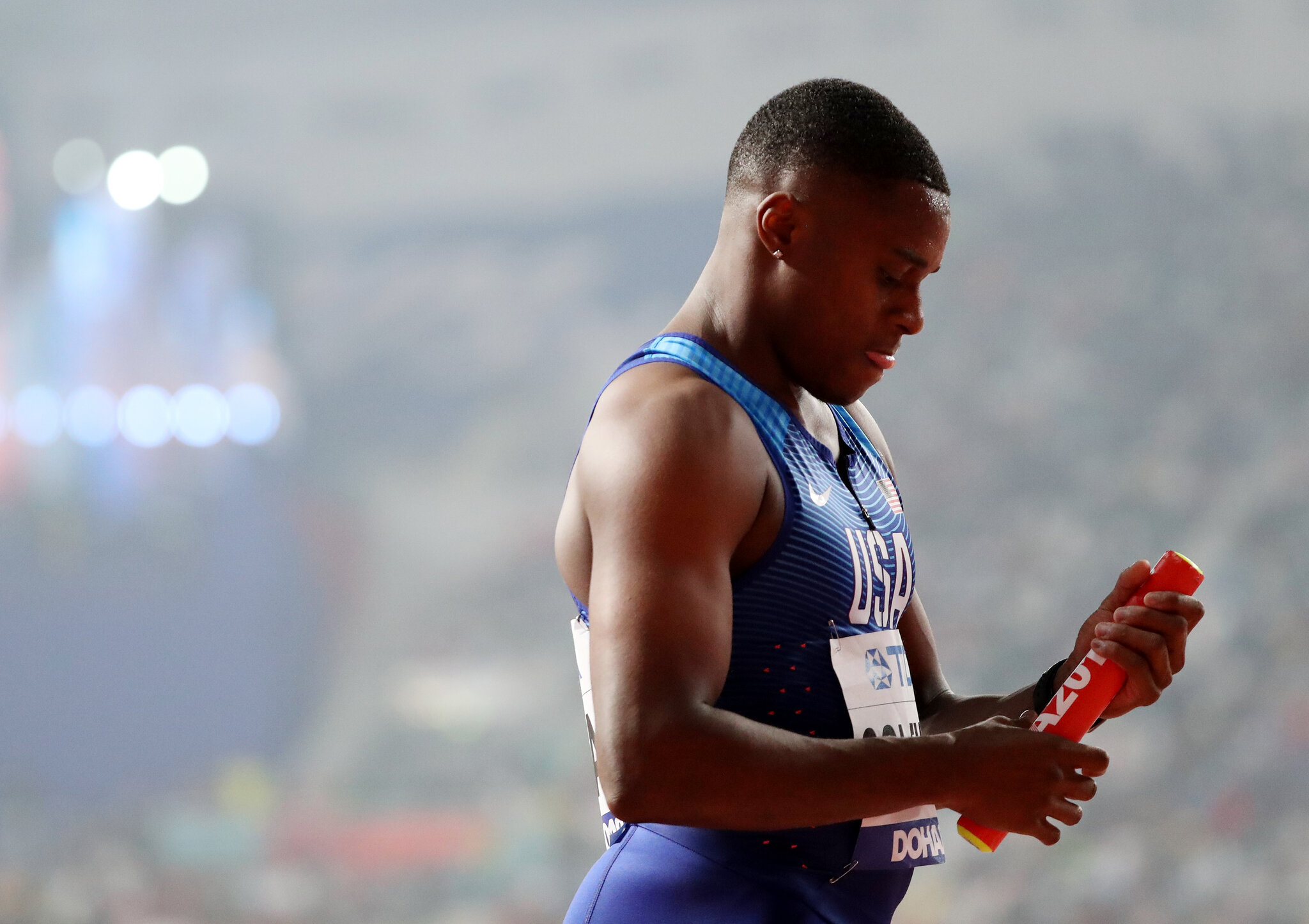 Sprinter Christian Coleman Barred From