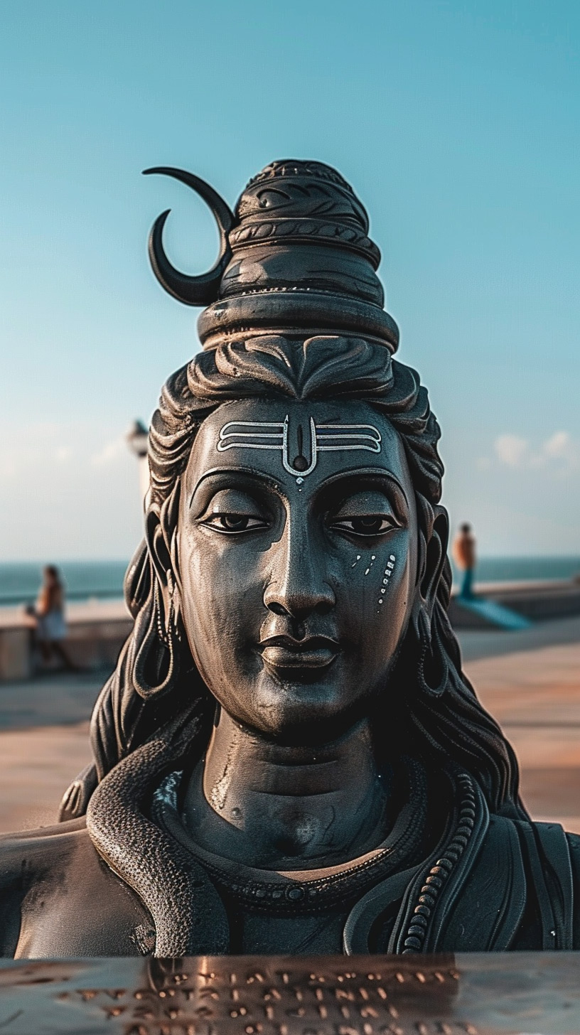 AI lord Shiva wallpaper, image