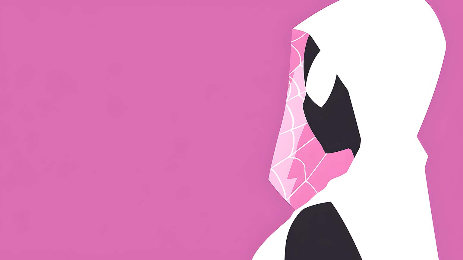 Marvel Spider Gwen Pink Desktop