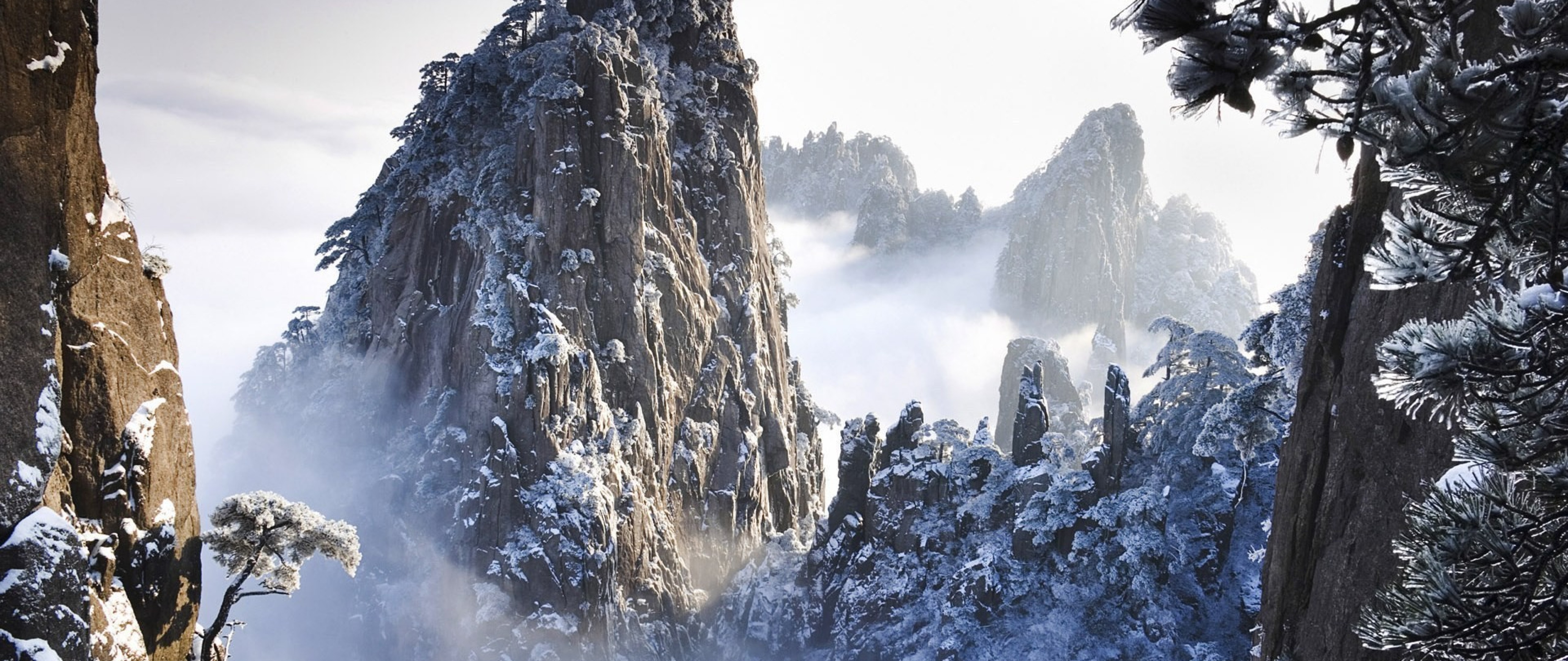 China's Famous Mountains HD Wallpaper