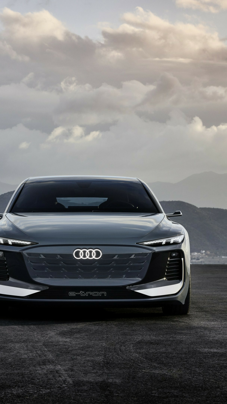 Wallpaper 750x1334 Audi A6 Avant E Tron